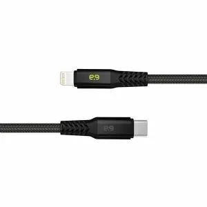 כבל טעינה לאיפון 3 מטר מחוזק USB-C to Lightning מאושר אפל PureGear