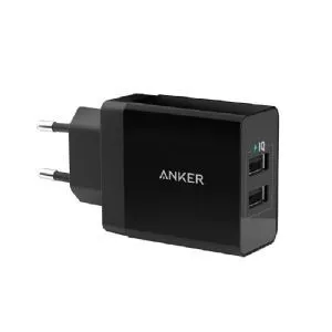 מטען קיר Anker PowerPort 24W USB 2