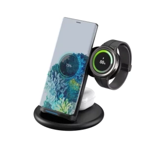 מטען אלחוטי 3 ב-1 למוצרי אנדרואיד